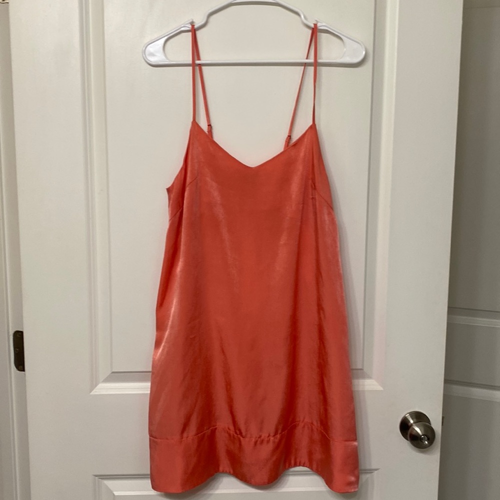 Gorgeous coral orange dress XS